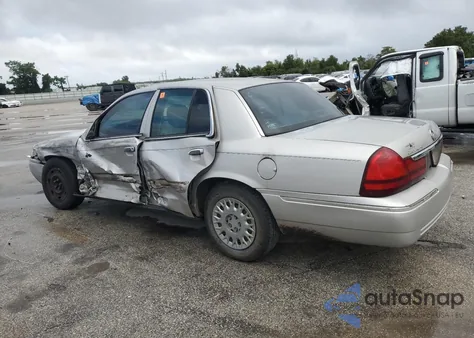 2003 Mercury Grand Marquis Gs from USA, damaged, VIN 2MEFM74WX3X686669